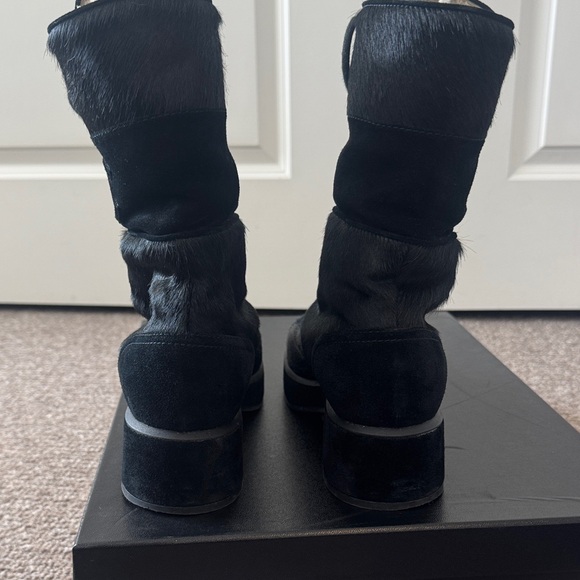 CHANEL Black Heeled Boots - Picture 10 of 11